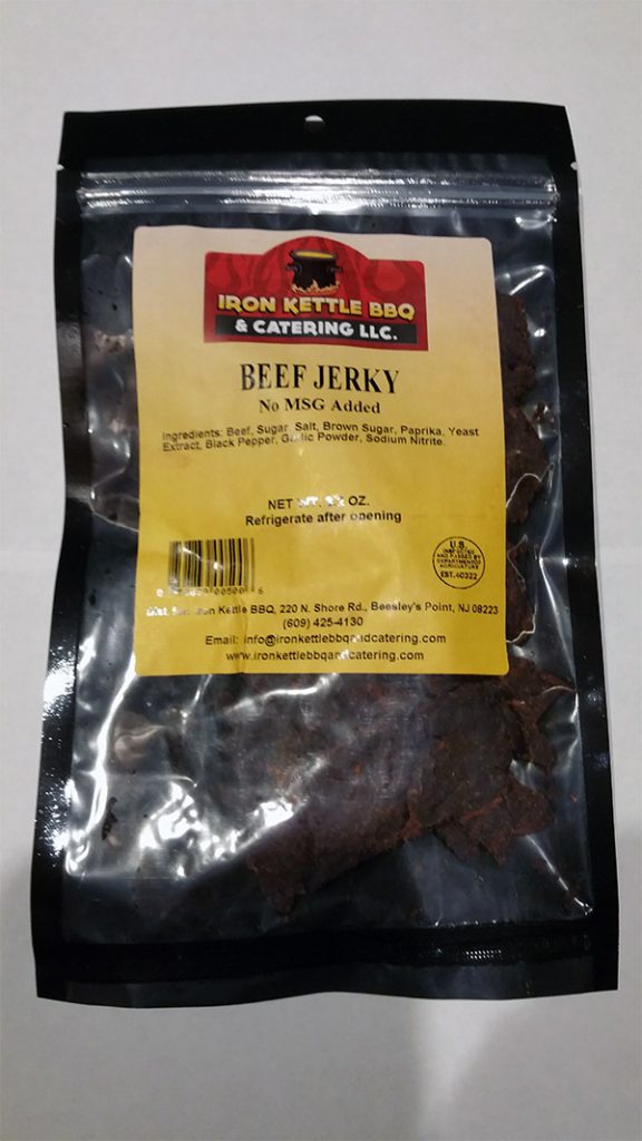 Beef Jerkey Iron Kettle BBQ & Catering